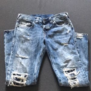 True Religion Rocco Distressed Jeans